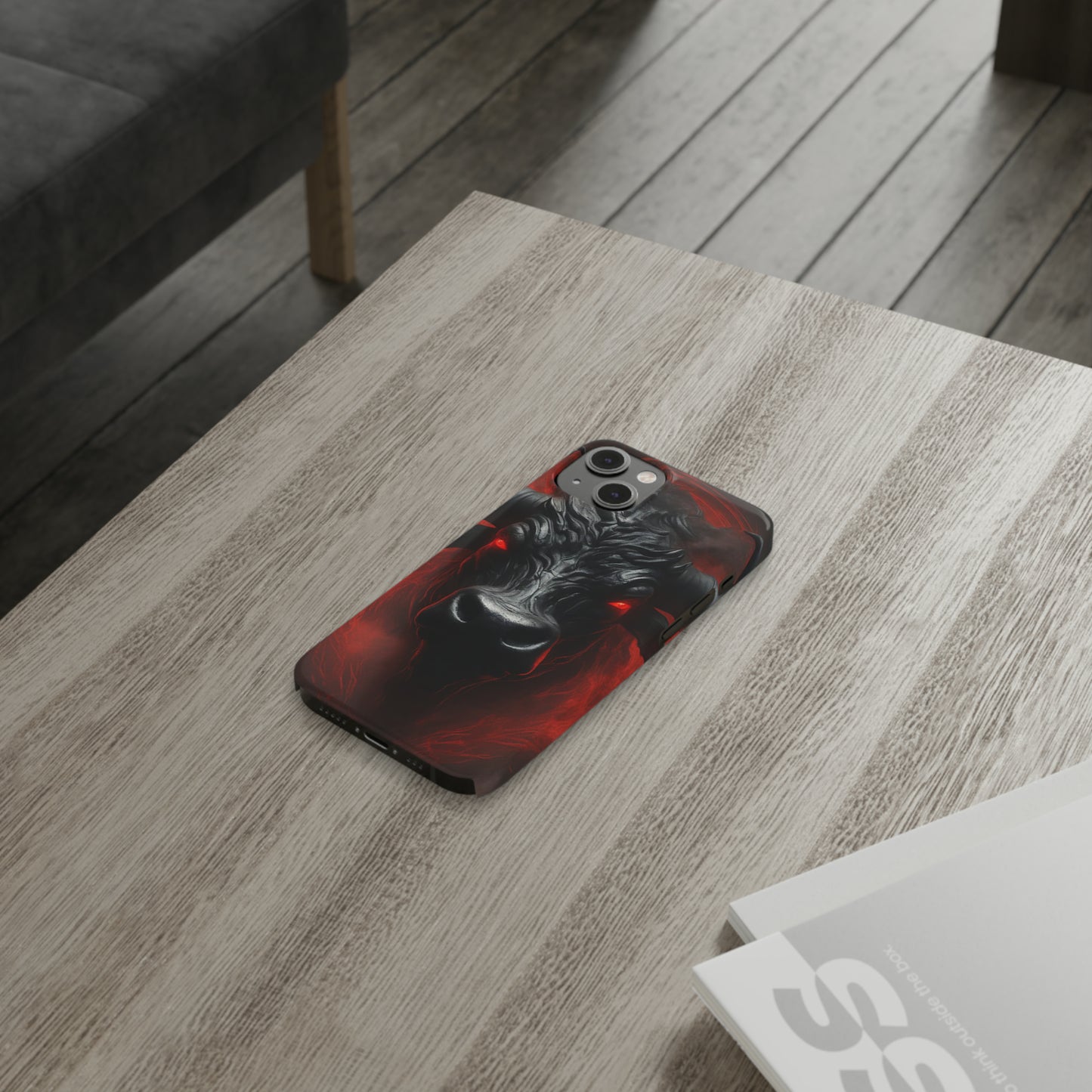 Red Eye Bull Slim Phone Case - Colorwink