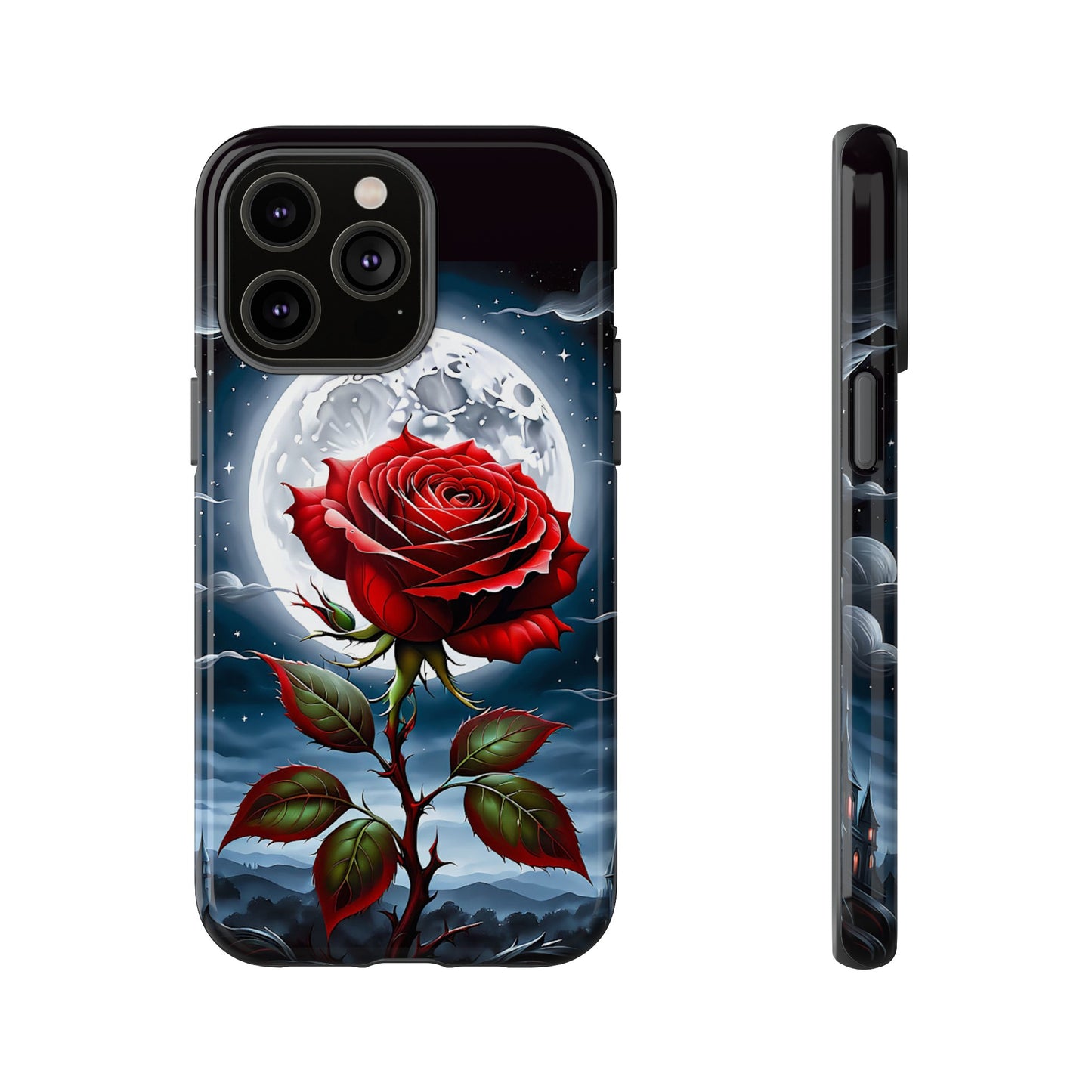 Moonlit Rose Tough Case