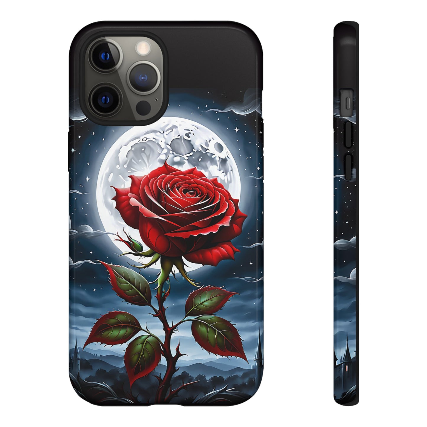 Moonlit Rose Tough Case