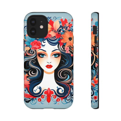 Floral Lady Tough Case