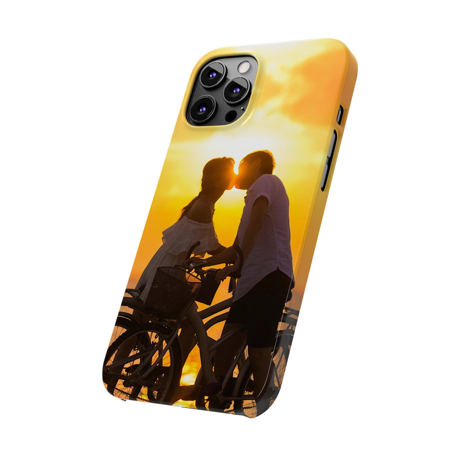 Sunset Kiss Slim Phone Case