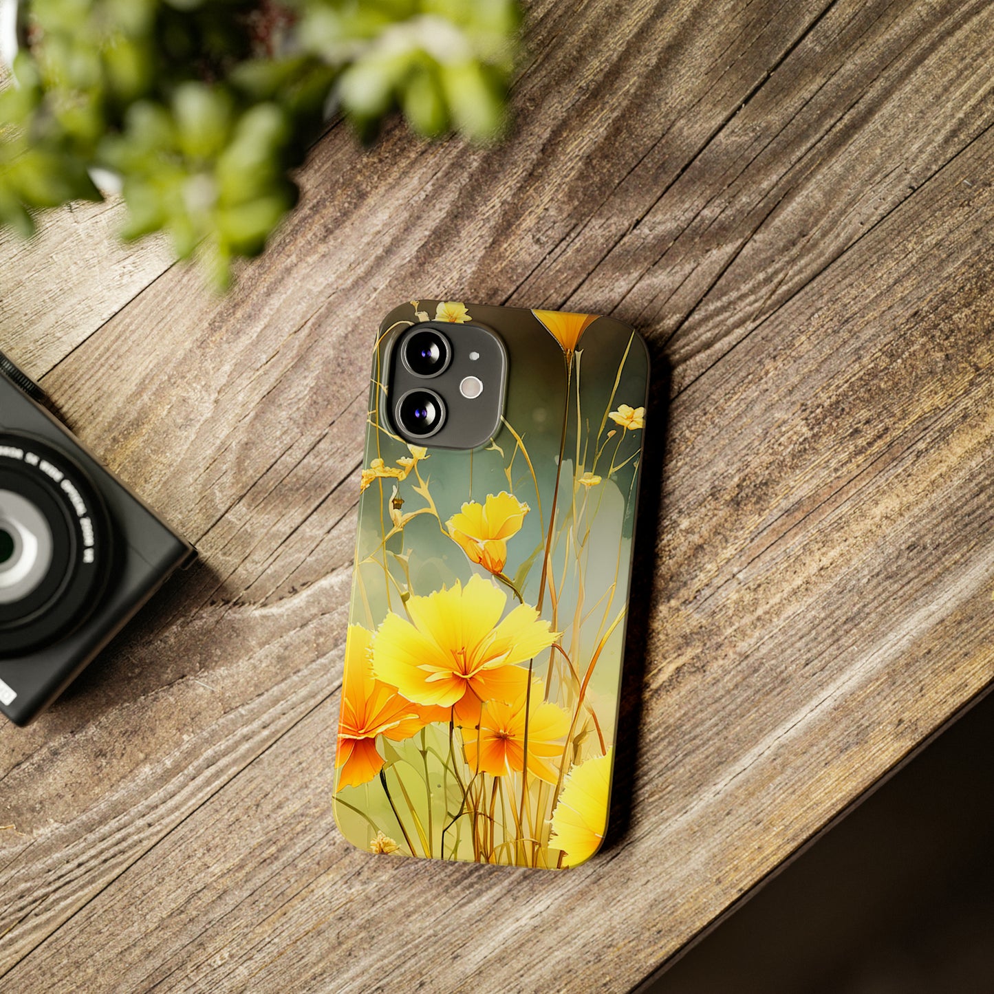 Wild Flower Slim Phone Case - Colorwink