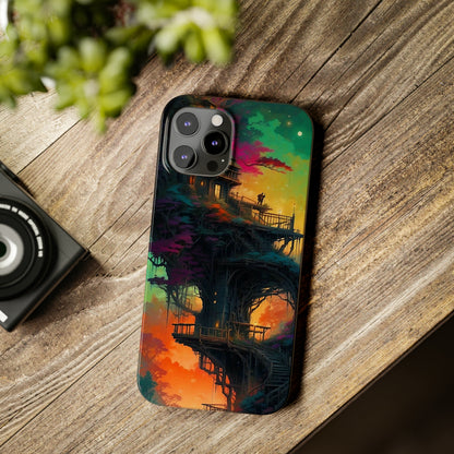 Colorful Night Slim Phone Case - Colorwink