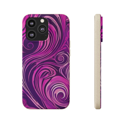 Abstract Illusions Biodegradable Case