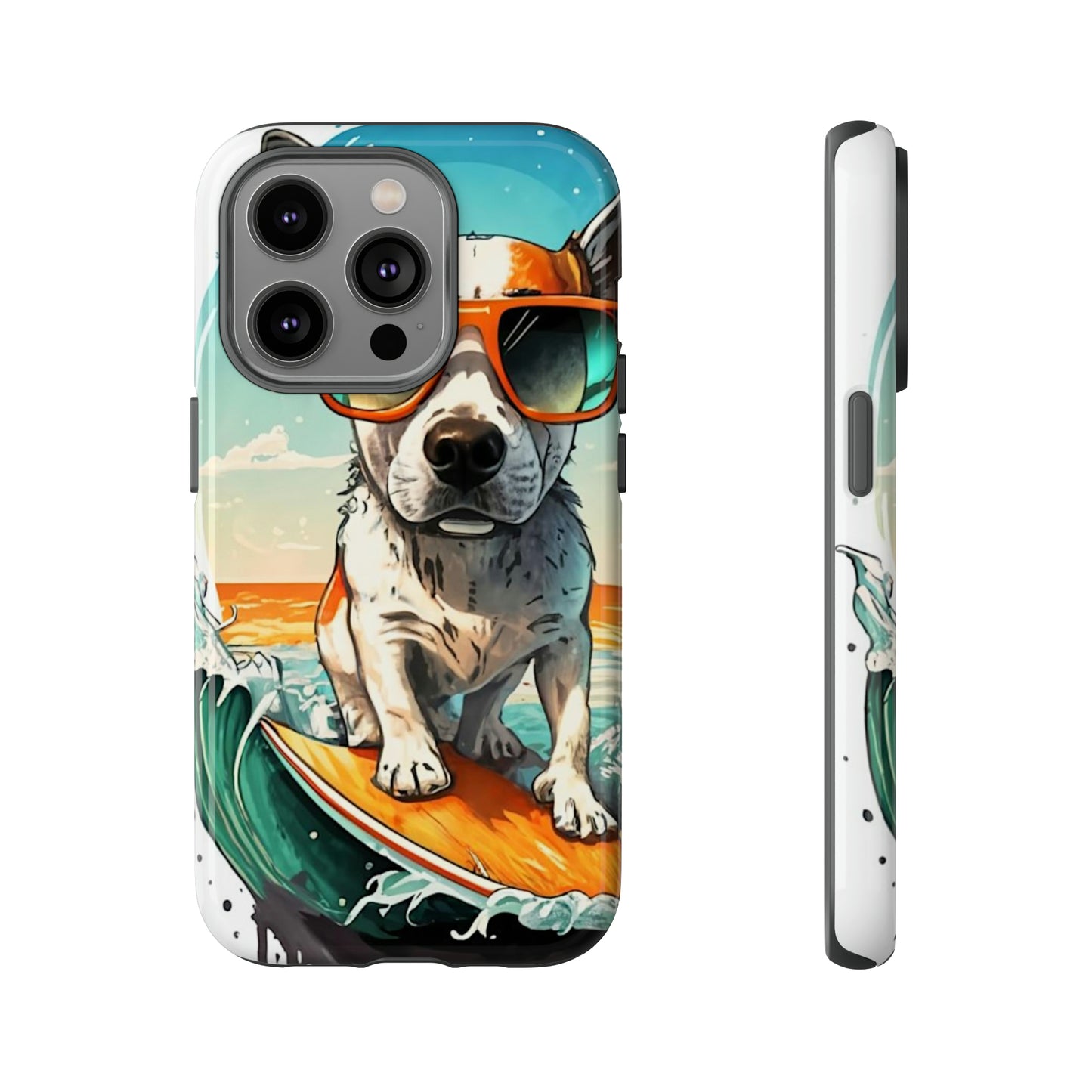 Dog Surfer Tough Case