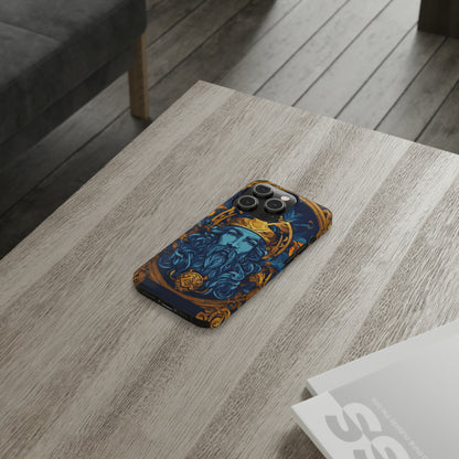 Greek God Slim Phone Case - Colorwink