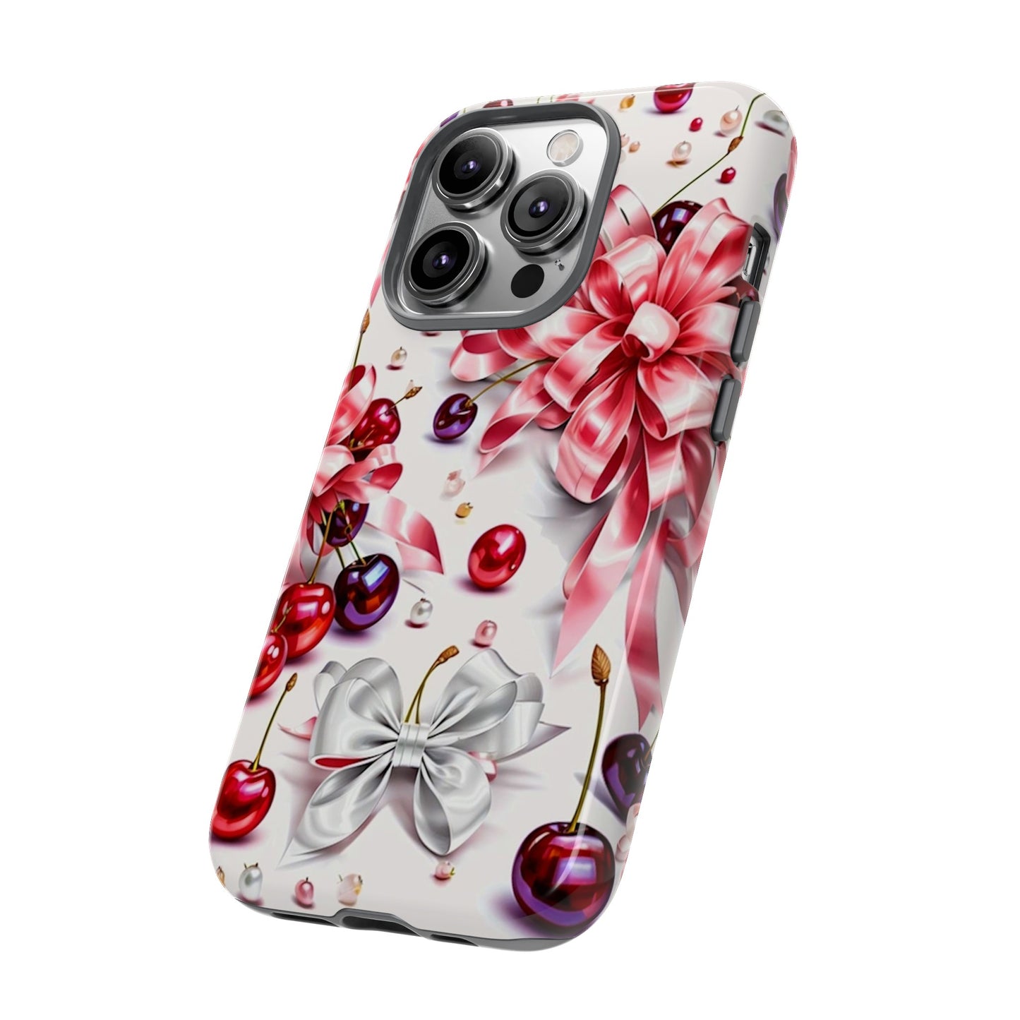 Cherries Gift Wrap Tough Case