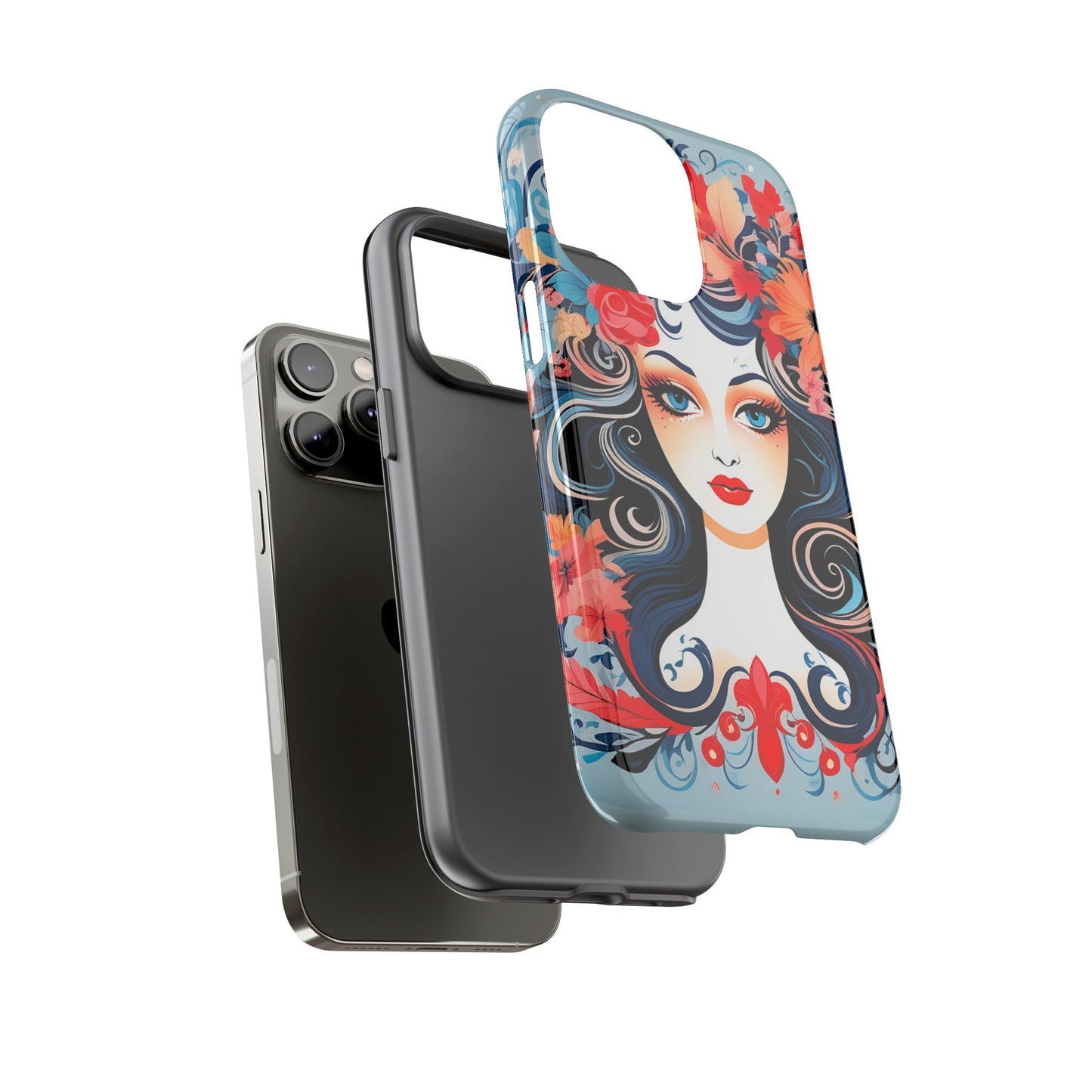 Floral Lady Tough Case