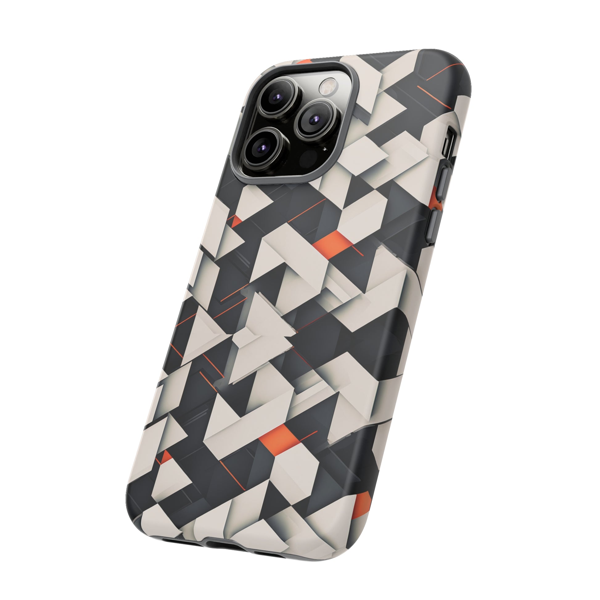 Abstract White Tough Case - Colorwink