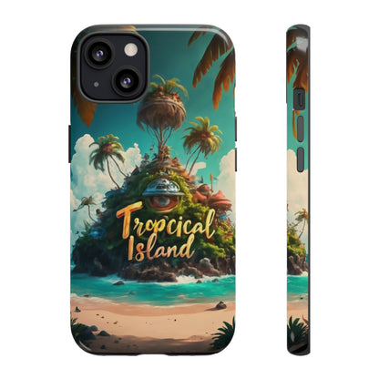 Tropical Island Tough Case