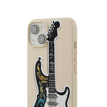 Artistic Guitar Trendy Biodegradable Cases