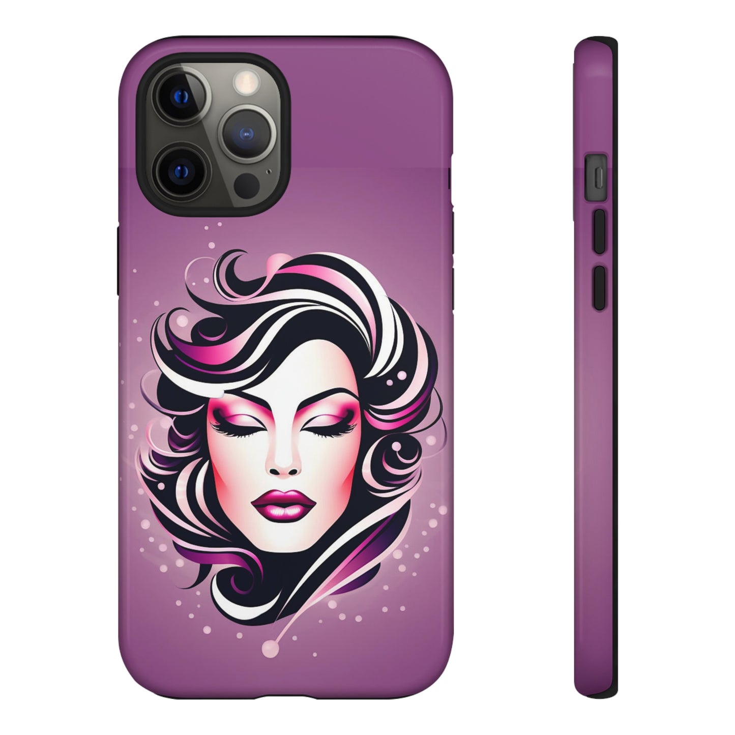 Magenta Lady Tough Case