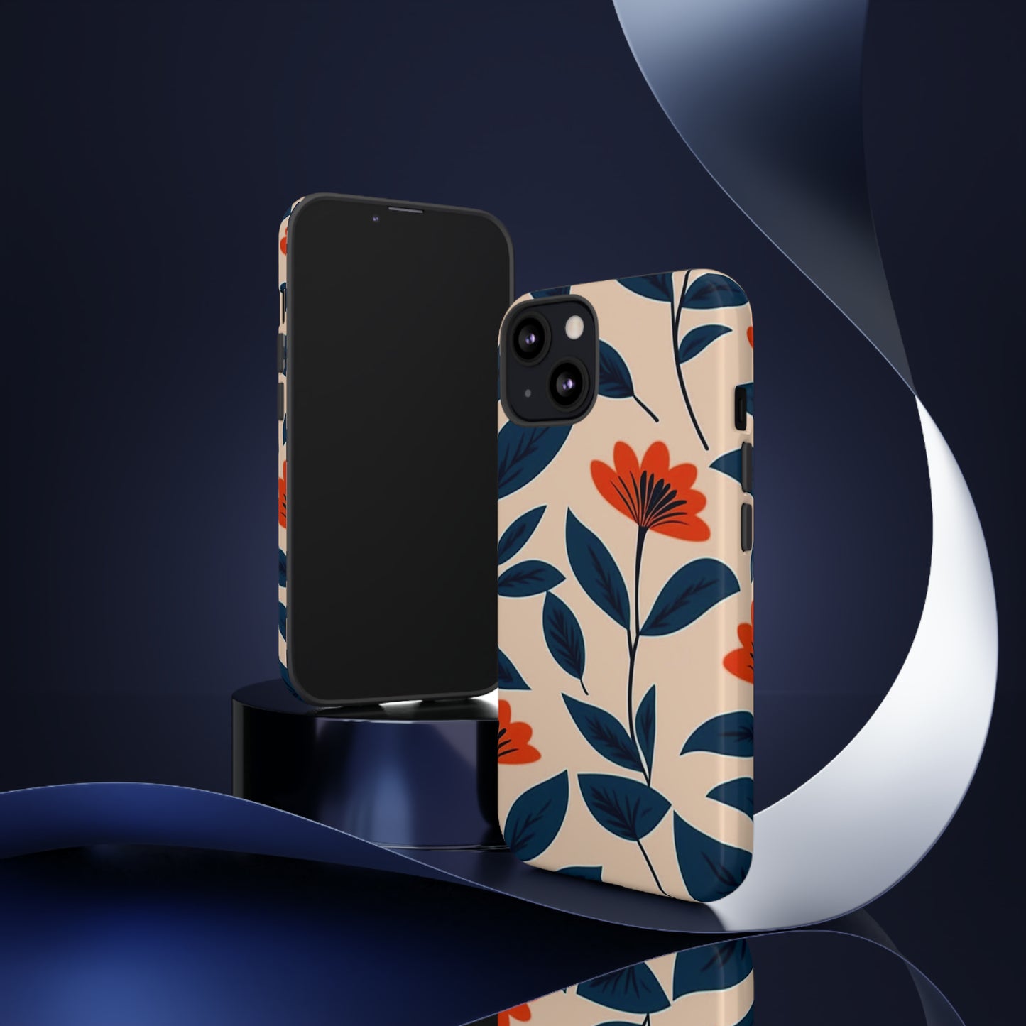 Floral Pattern Tough Case