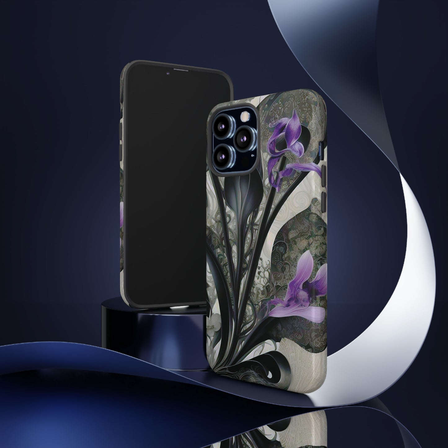 Black Orchid Tough Case