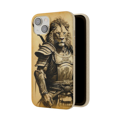 Lion Samurai Biodegradable Case