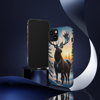 Winter Moose Tough Case