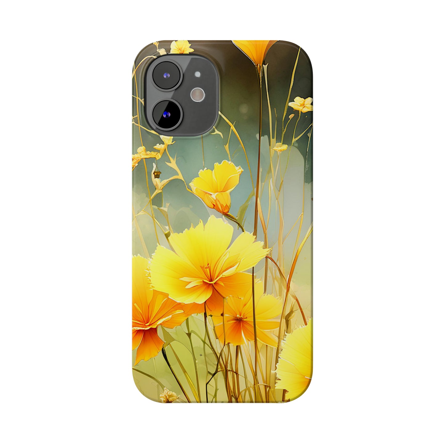 Wild Flower Slim Phone Case - Colorwink