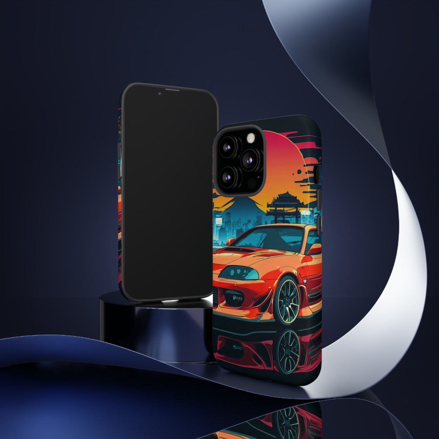 Anime Neon Car Tough Case