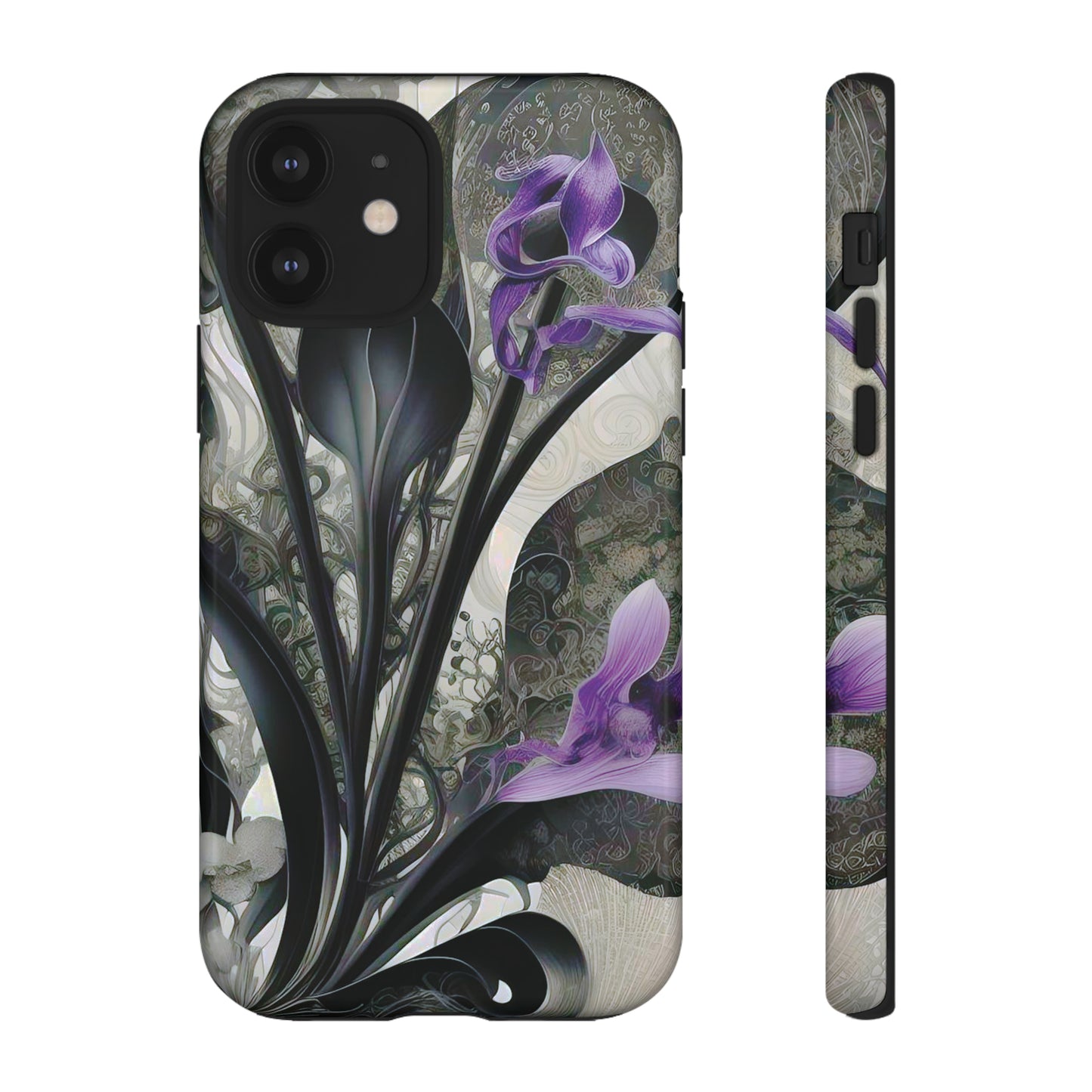 Black Orchid Tough Case