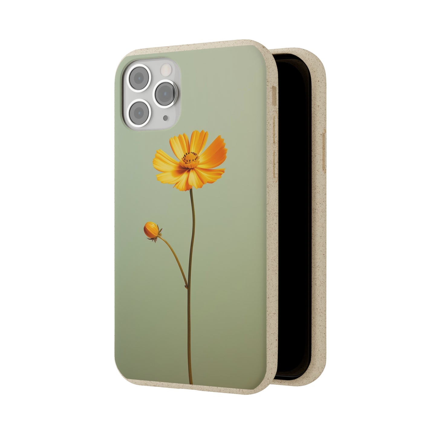 Lone Flower Biodegradable Case