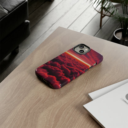 Red Clouds Tough Case