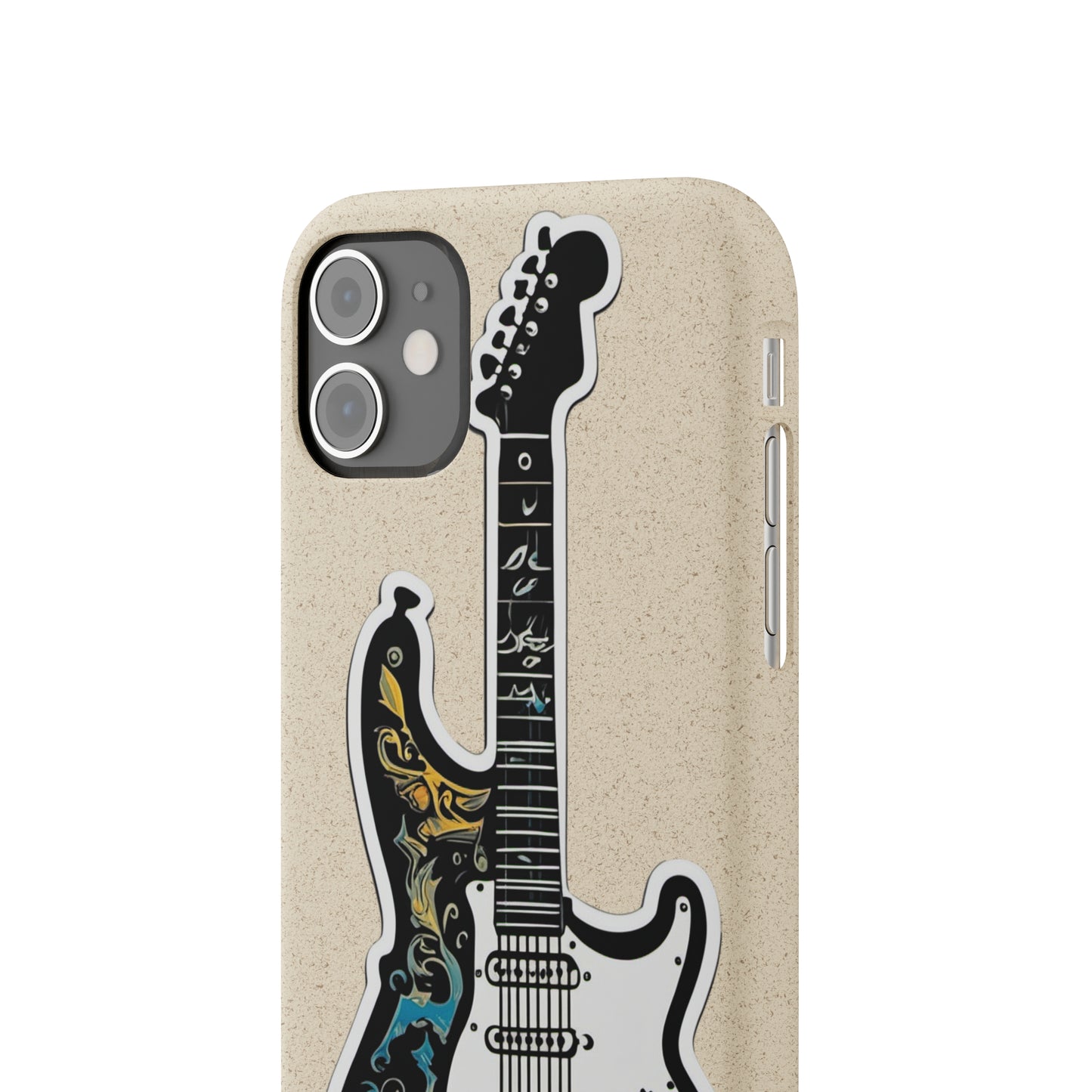 Artistic Guitar Trendy Biodegradable Cases