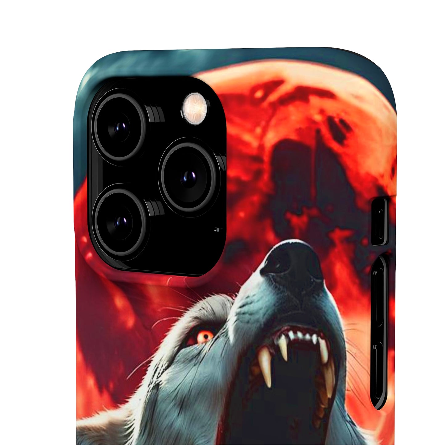 Fierce Wolf Snap Case - Colorwink