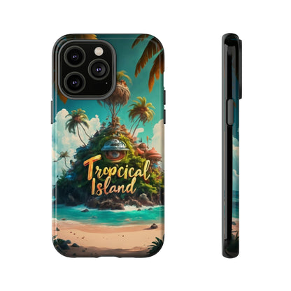 Tropical Island Tough Case