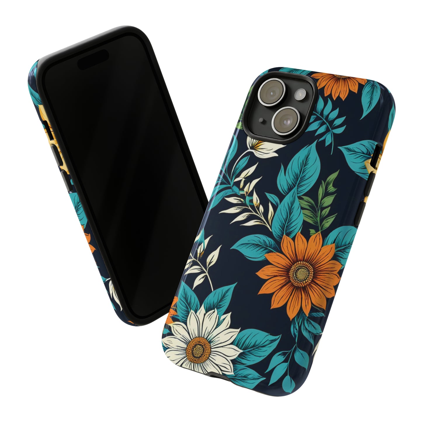 Flower Designs Pattern Tough Case