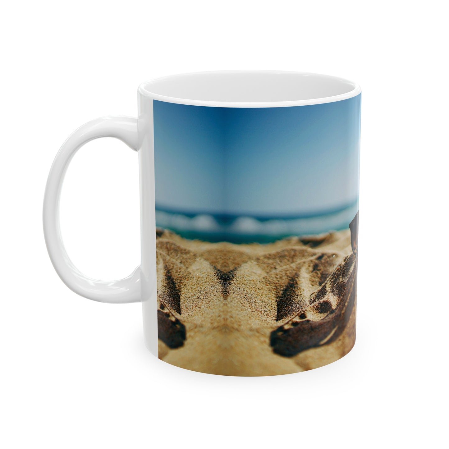 Beach Sunglass Coffee Mug