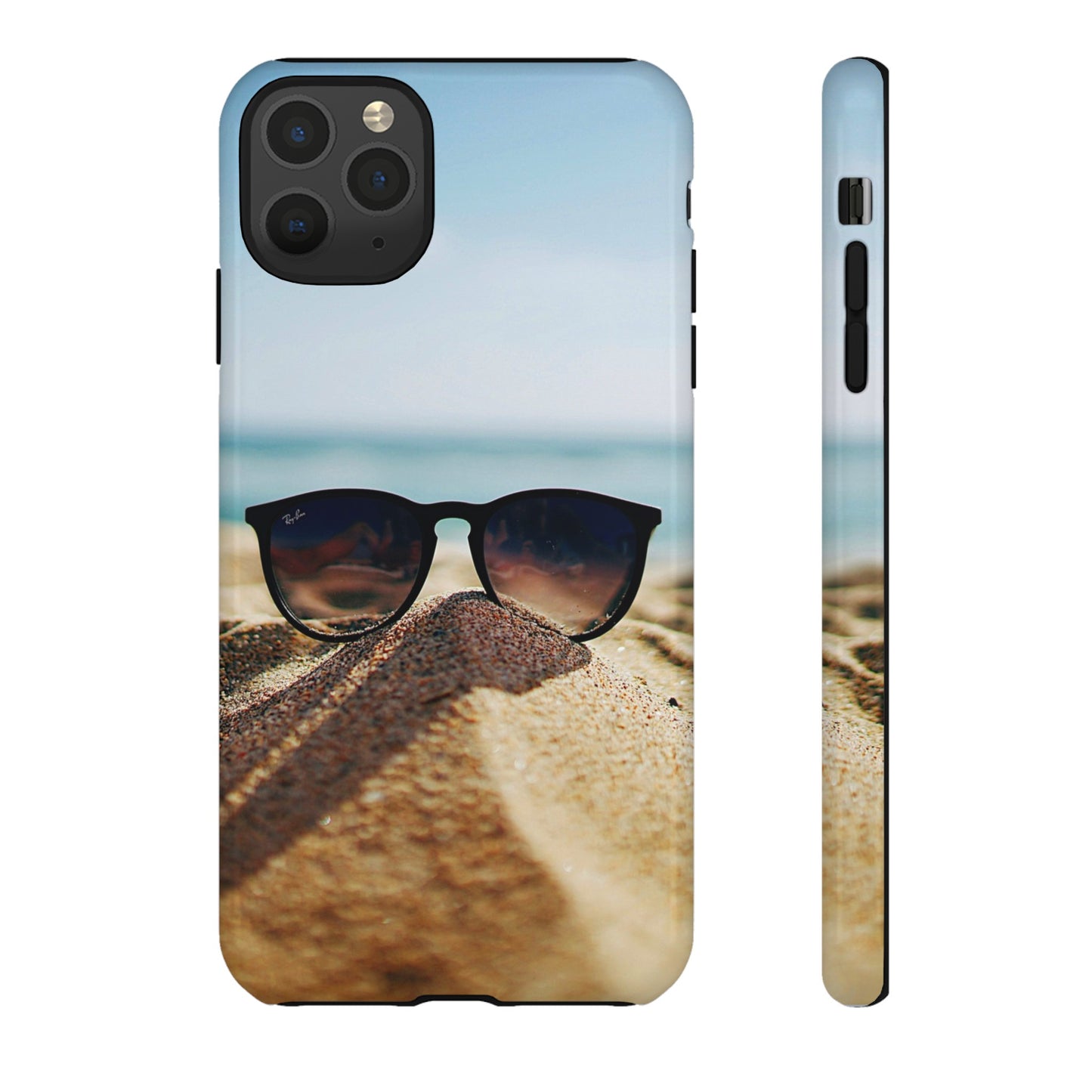 Sunglass on Beach Tough Case