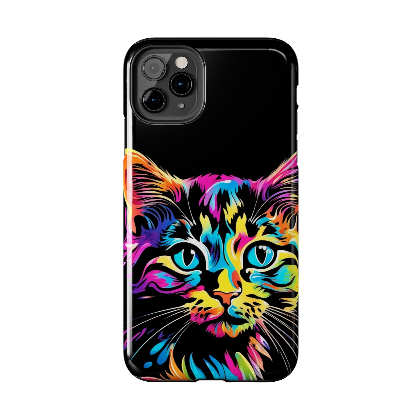 Psychedelic Cat Tough Case