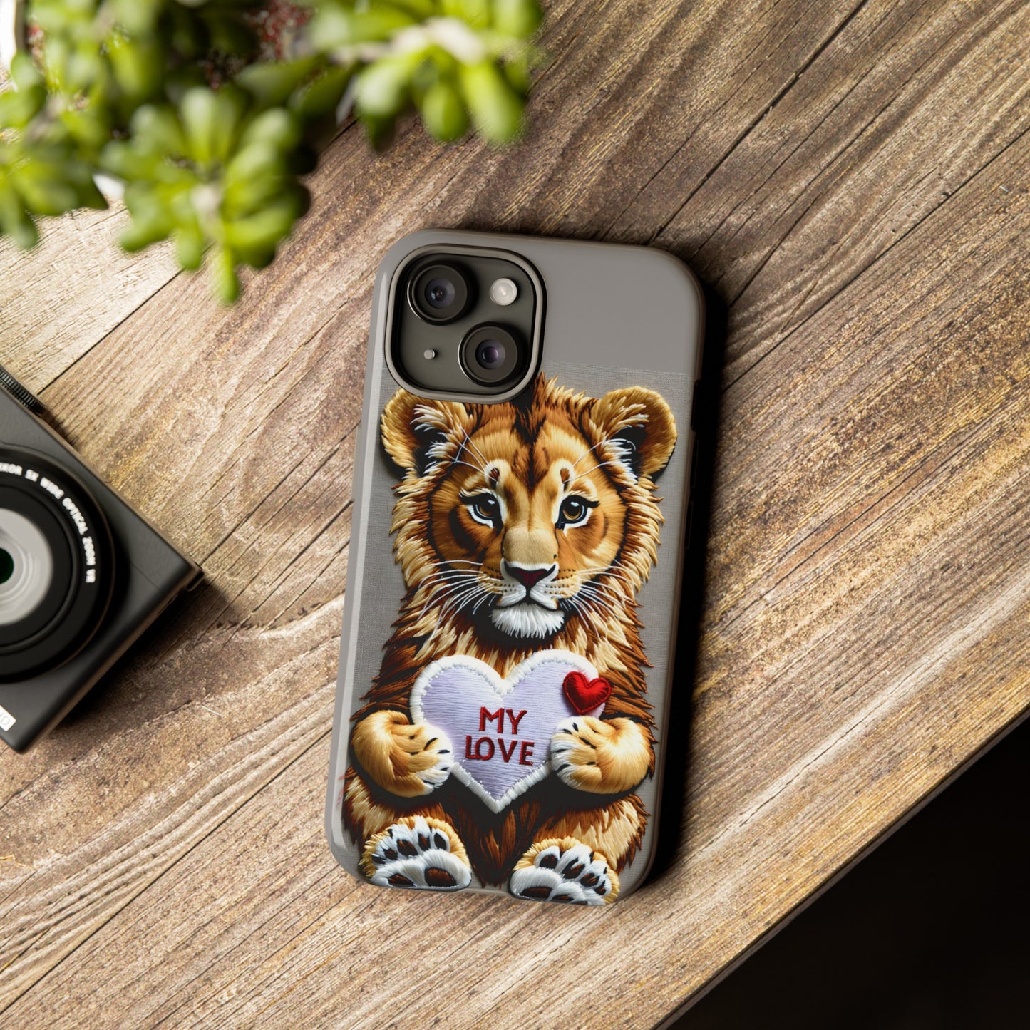 Love Lion Cub Tough Case