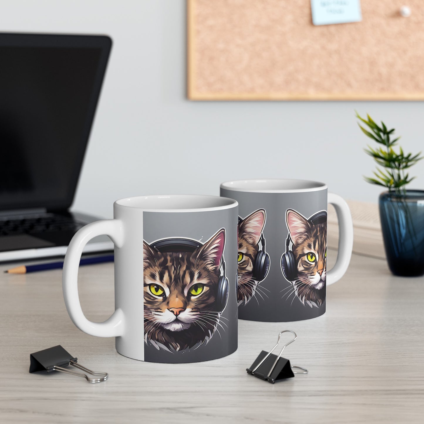 Chilling Kitty Coffee Mug