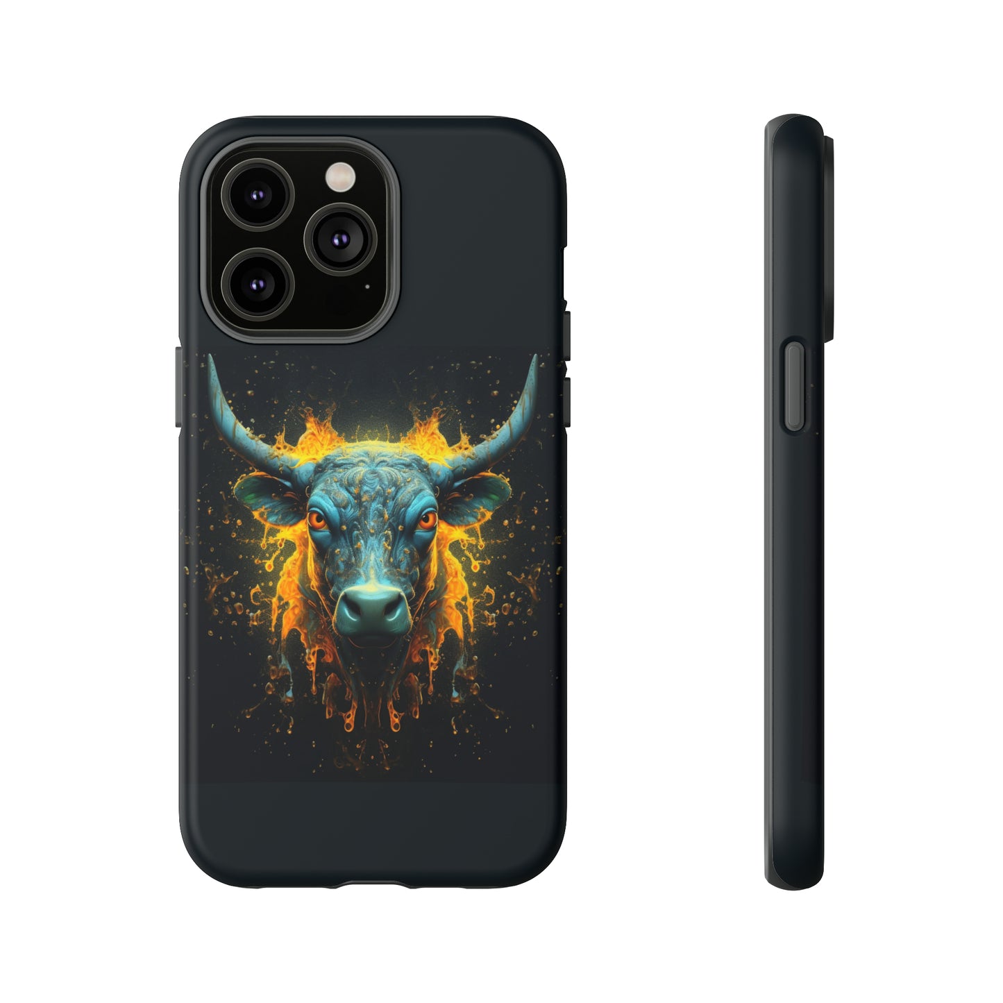 Bull Face Yellow Tough Case