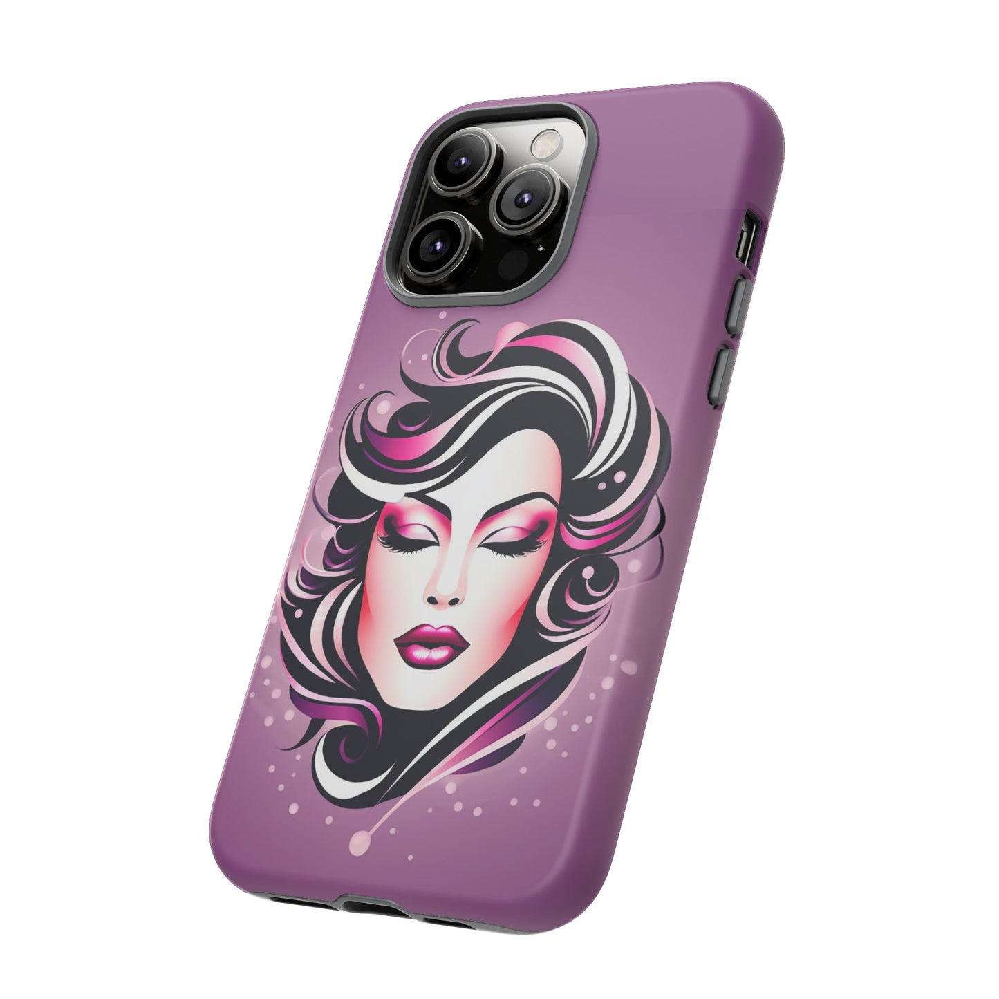 Magenta Lady Tough Case