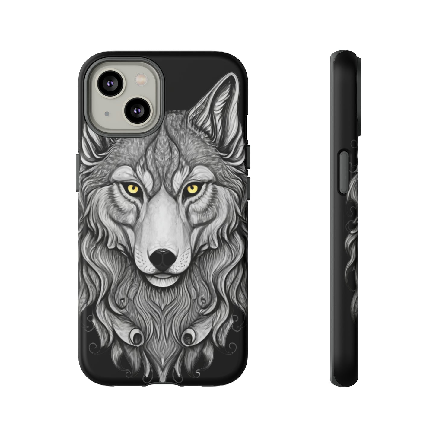 Wolf Pattern Tough Case