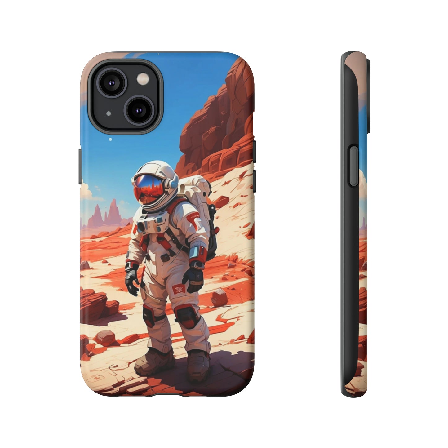 Astronaut on mars Tough Case