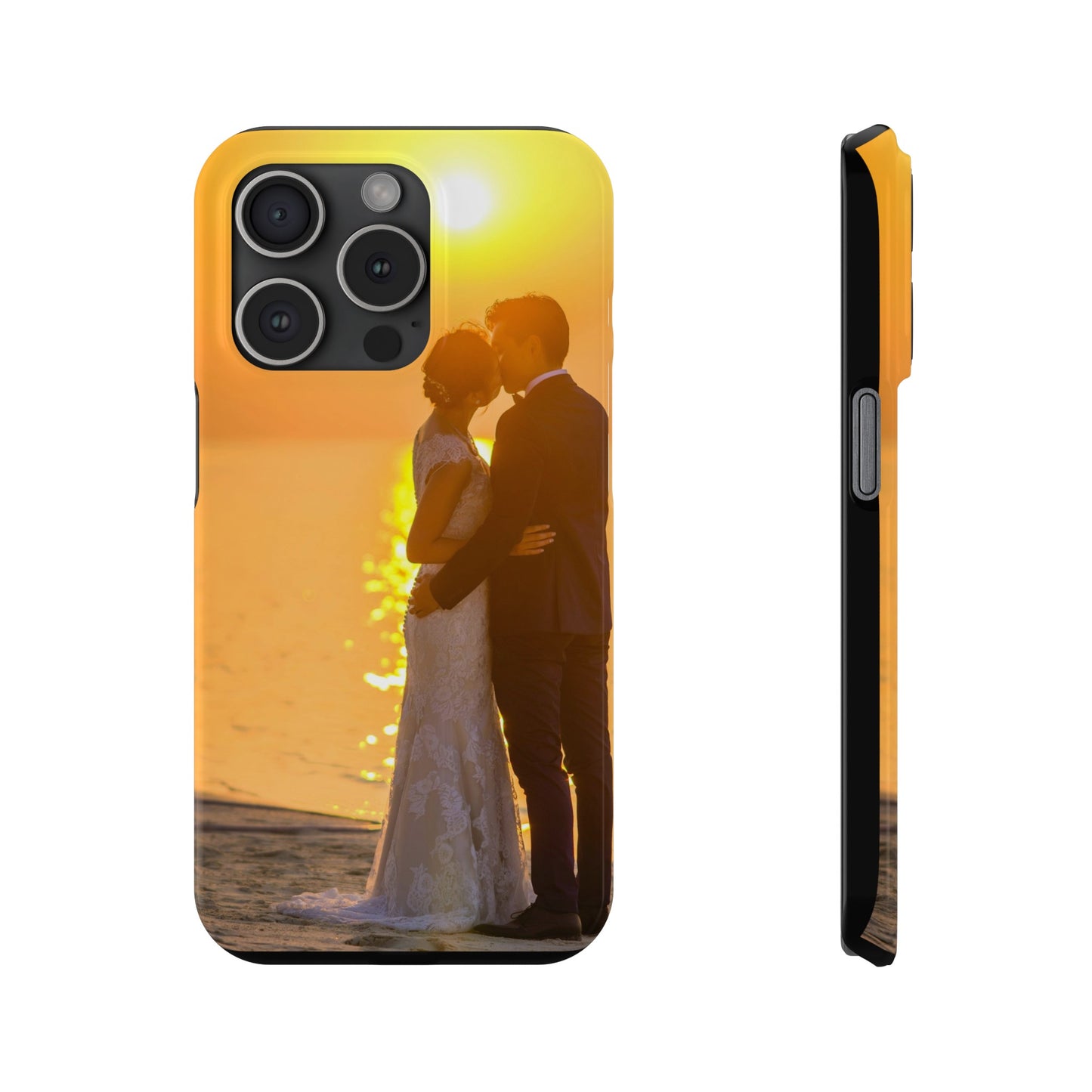 Just Married Slim Phone Case