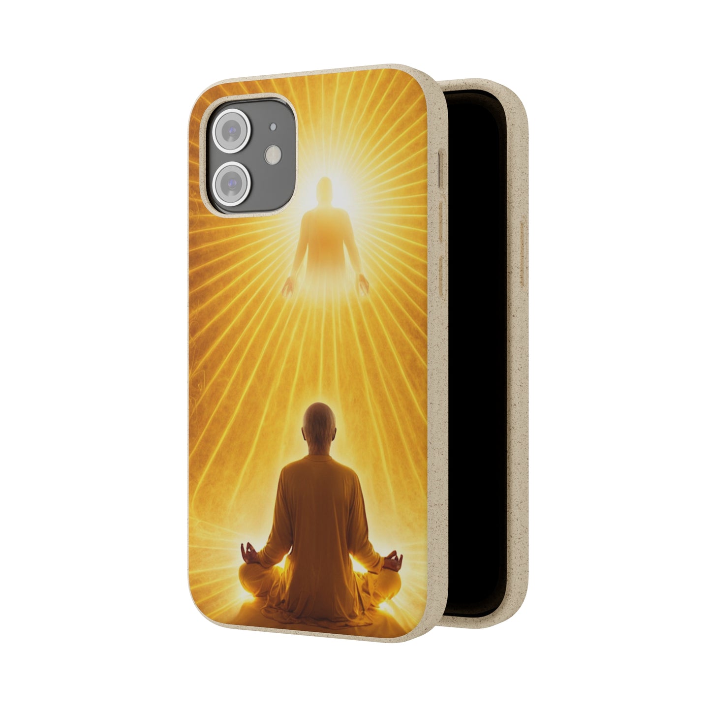 Meditative Monk Biodegradable Case