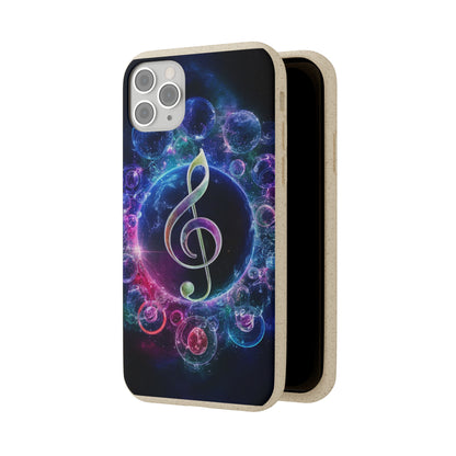 Musical Note Biodegradable Case