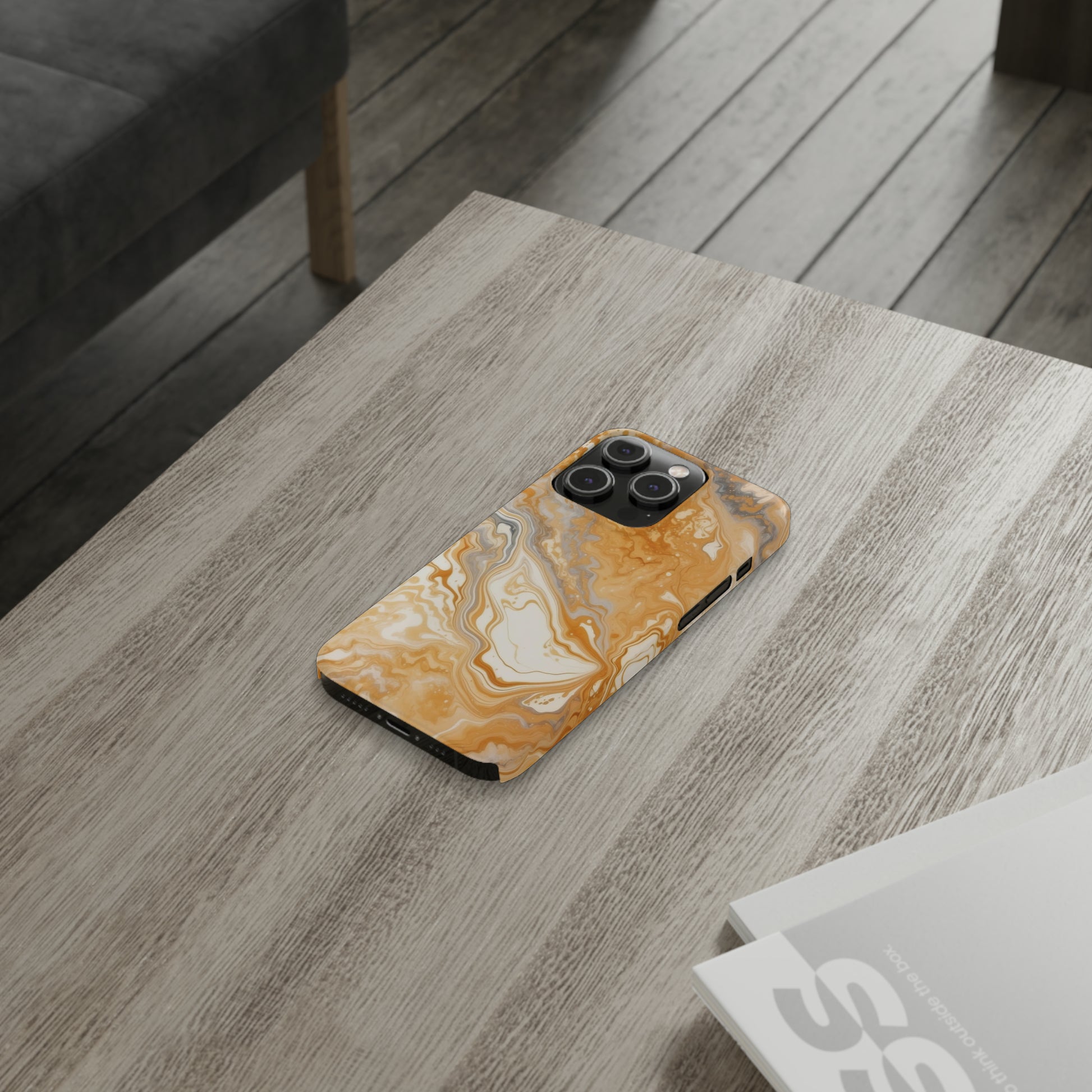 Abstract Design Slim Case - Colorwink