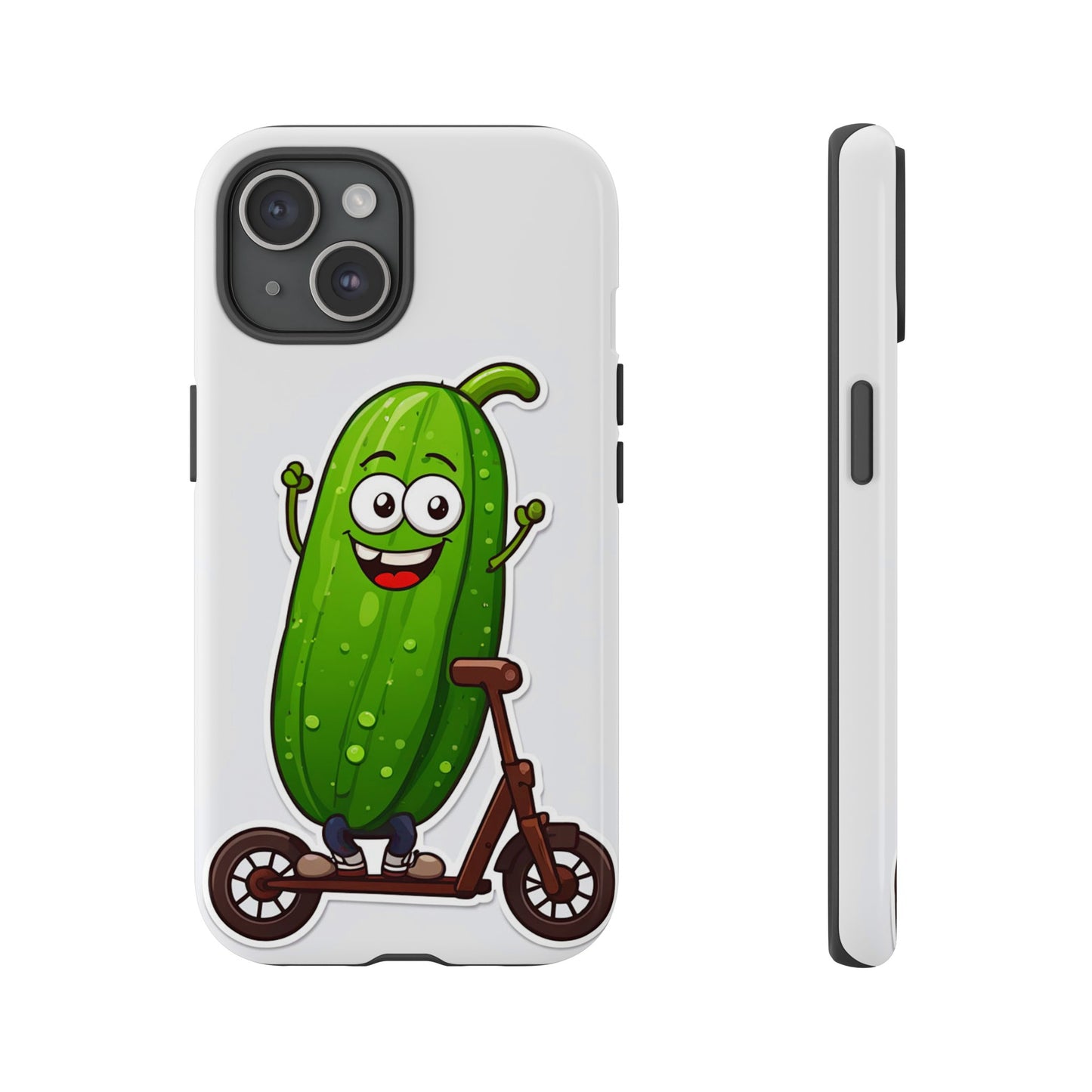 Cucumber on Scooter Tough Case