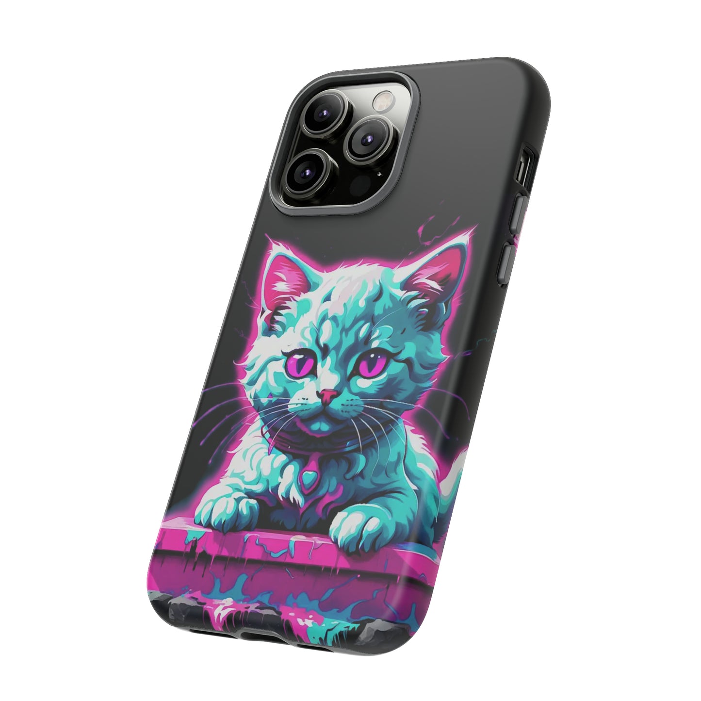 Neon Cat Tough Case