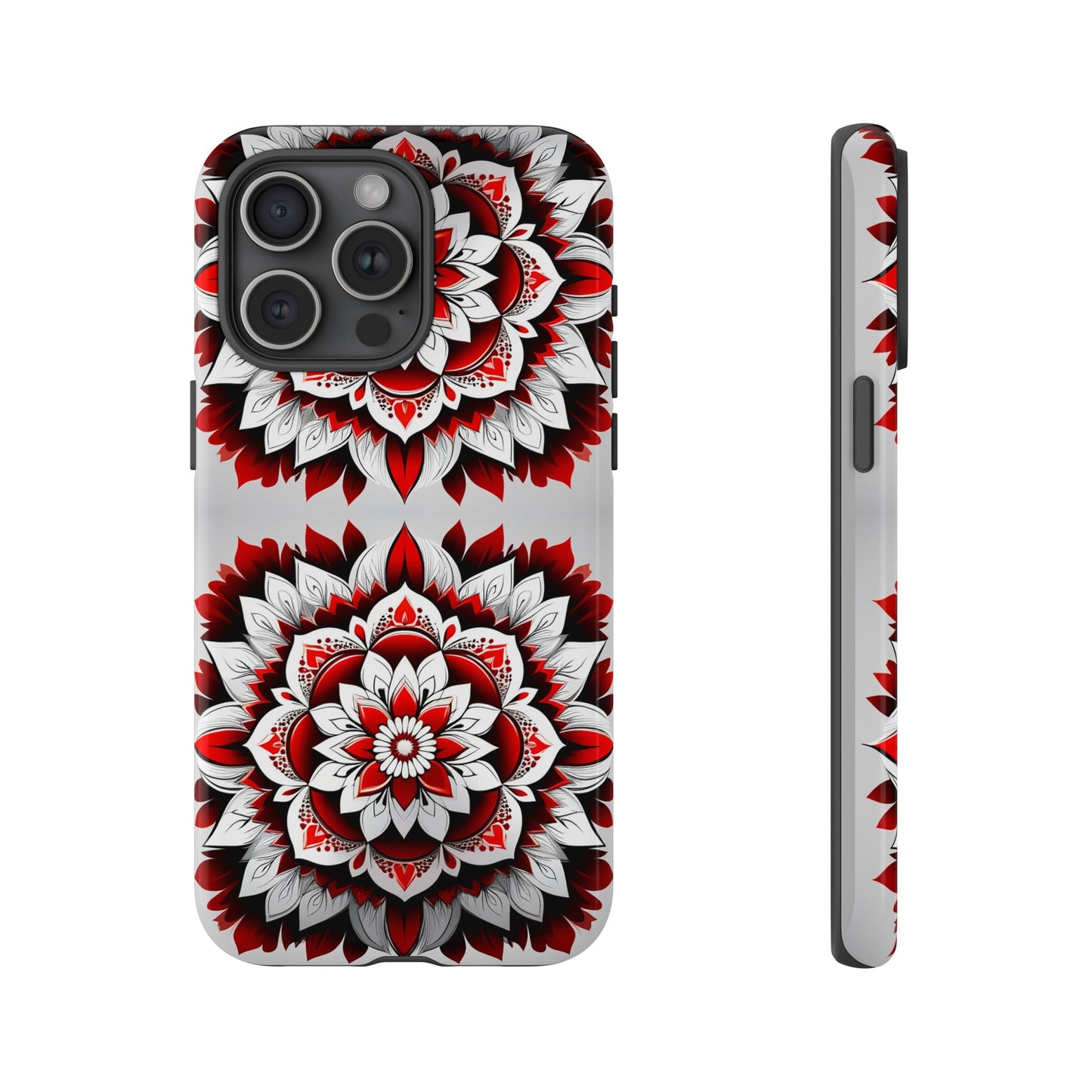 Flower Symmetry Pattern Tough Case