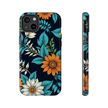 Flower Designs Pattern Tough Case