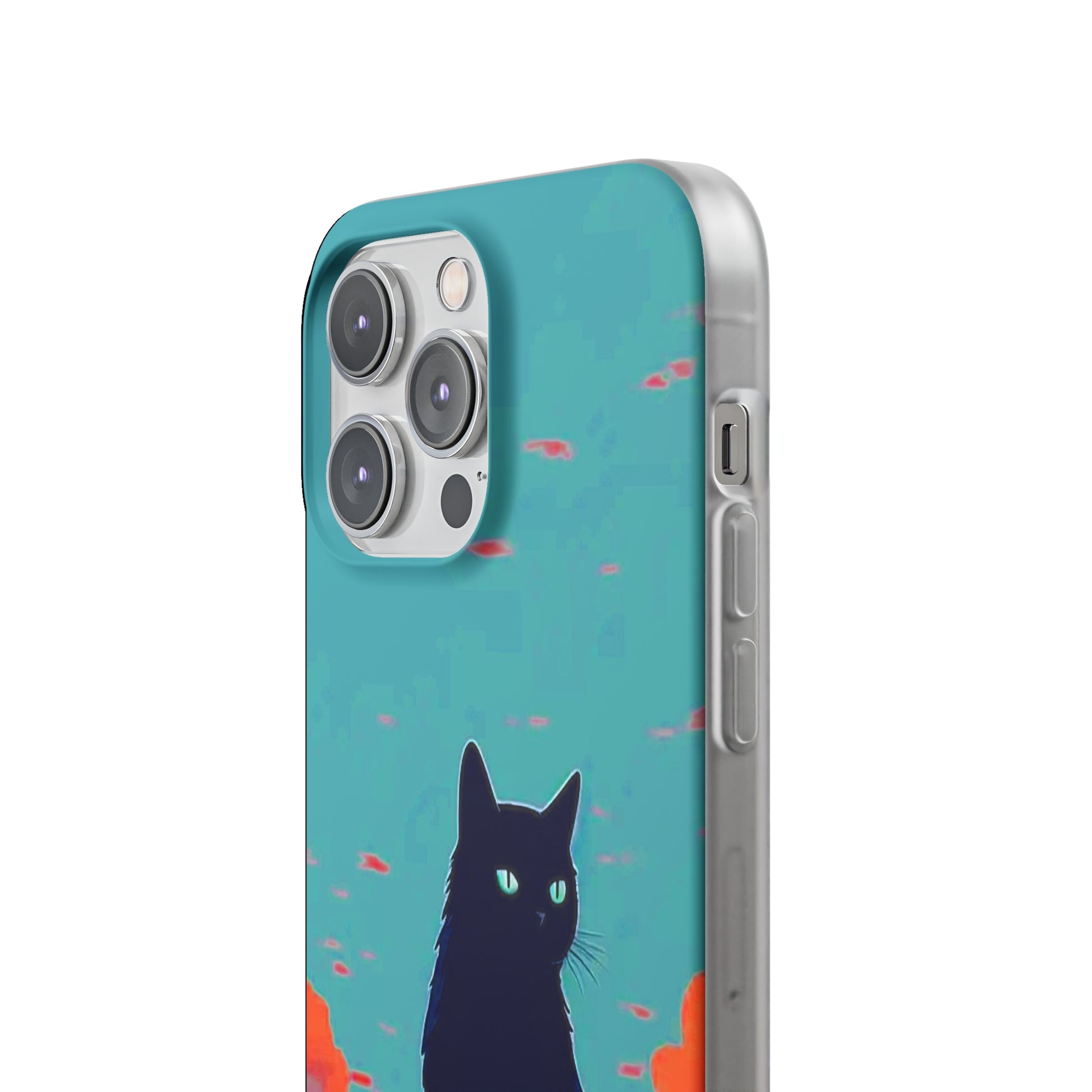 Black Cat Flexi Case - Colorwink