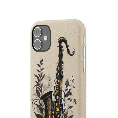 Saxophone Vibes Biodegradable Case