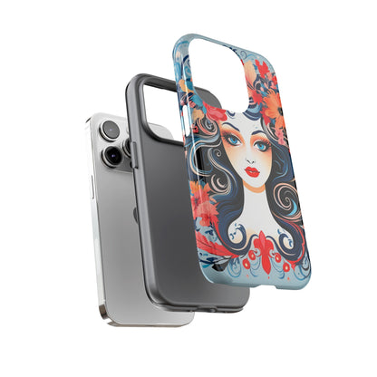 Floral Lady Tough Case