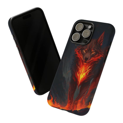 Red Glowing Fox  Tough Case